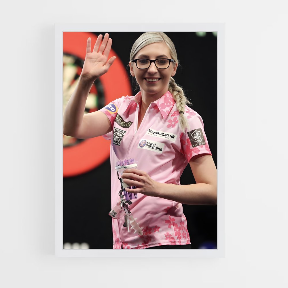 Poster La Magicienne en Rose – affiche Fléchettes (vue 3)